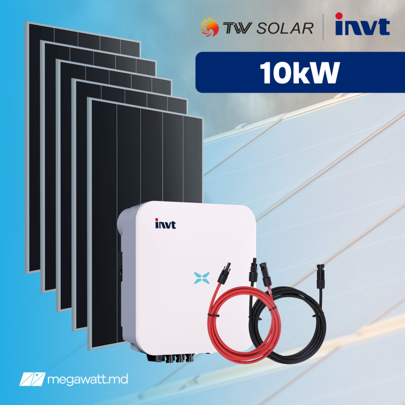 copy of 10 кВт TW Solar 550W + INVT Трехфазная Фотоэлектрическая Система On-Grid